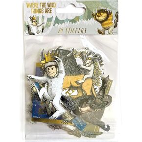 Paper House Productions Where the Wild Things Are 24-Piece Scrapbook Die-Cut Foil Accent Sticker Pack in Kuwait