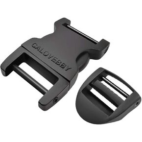 ابزيم اصلاح ميداني 1 انش، ابزيم بلاستيك 1 انش، مشبك جانبي قابل للتعديل 1 انش، قطعتان من الابازيم سريعة الفك مع قفل سلم 1 انش in Kuwait