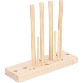 Bow Maker,plplaaoo Wooden Wreath Bow Maker for Making Gift Bows, Bow Making Tool for Ribbon, Lightweight Portable Adjustable Pin Wooden Board Sticks Bow Making Kit for DIY Making Ribbon Crafts in Saudi Arabia