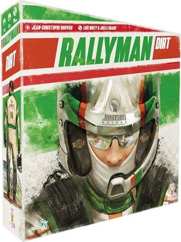 Holy Grail Games Rallyman: Dirt - Dice Based Racing Game, Ages 14+, 1-6 Players in Kuwait