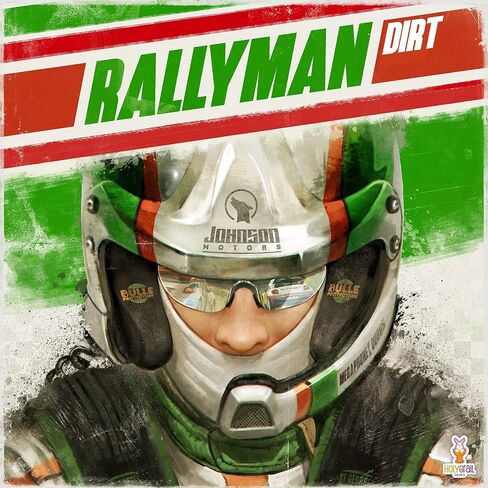 Holy Grail Games Rallyman: Dirt - Dice Based Racing Game, Ages 14+, 1-6 Players in Kuwait