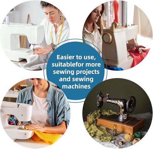 دليل التماس المغناطيسي، قاعدة متعددة الوظائف مع دليل مشبك الحاشية، دليل خياطة الحاشية لآلة الخياطة بالقدم، ملحقات لوازم الخياطة in Kuwait