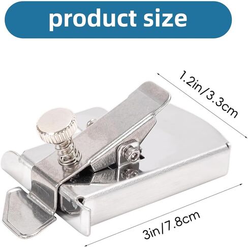 دليل التماس المغناطيسي، قاعدة متعددة الوظائف مع دليل مشبك الحاشية، دليل خياطة الحاشية لآلة الخياطة بالقدم، ملحقات لوازم الخياطة in Kuwait