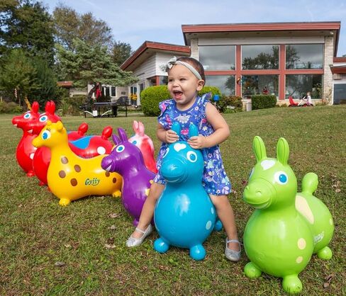 Gymnic Rody Bounce Horse Purple & Pink Swirl in Saudi Arabia