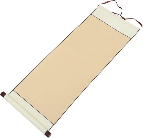 Chinese Calligraphy Blank Hanging Scrolls Drawing Scrolls Paper Office Hanging Wall Blank Scrolls 1Pc Coffee in Kuwait