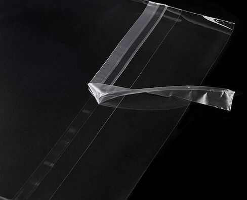 A PLUS MAX أكمام شفافة كريستالية سميكة بدون أكياس تخزين حمضية، حقيبة شفافة للختم لمطبوعات الصور الفنية، حصائر تأطير غير لامعة، 4 × 6 بوصات (100 وحدة) in Kuwait