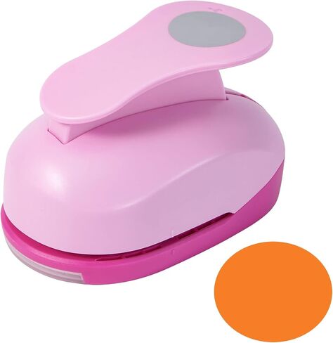 2 Inch Hole Punch, Katfort Craft Punches Shapes Circle Punch for Paper Crafts, Cardstock, Brand Label, Gift Wrapping, Greeting Cards and Scrapbooks, Black in Kuwait