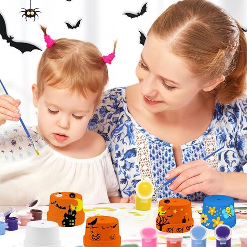 3-Pack Make A Wind Chime Kits - Arts & Crafts Construct & Paint Wind Powered Musical Chime DIY Gift for Kids, Boys & Girls in Kuwait