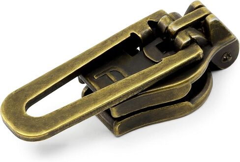 Dritz 309-M-38, Fix Replacement Slider Kit for Size 5 Metal Zipper, Antique Brass in Saudi Arabia