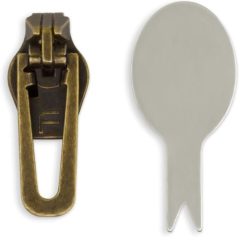 Dritz 309-M-38, Fix Replacement Slider Kit for Size 5 Metal Zipper, Antique Brass in Saudi Arabia