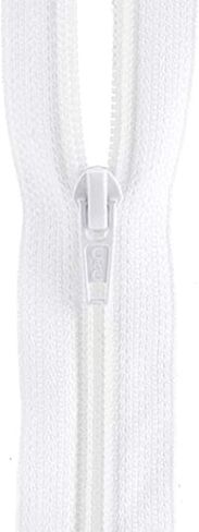 خيط المعاطف والسحابات F7207-WHT سحاب بلاستيكي لجميع الأغراض، 7 بوصة، أبيض، عدد 1 (عبوة من 1) in Kuwait
