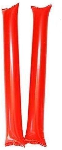 عصي الرعد (احمر) - عصا نفخ للملعب بام بام تشير عصا نفخ عصا تصدر ضوضاء كرة السلة وكرة القدم تصدر ضوضاء وهدايا الحفلات (احمر) in Kuwait