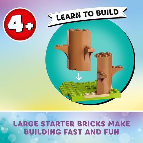 LEGO Gabby's Dollhouse Kitty Fairy’s Garden Party 10787 Building Toy with Tree House, Swing, Slide, and Merry-Go-Round, Includes Gabby and Pandy Paws, Birthday Gift, Sensory Toy for Kids Ages 4 and up in Saudi Arabia