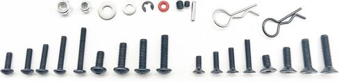 1000pcs Universal RC Screw Kit Screws Assortment Set, Hardware Fasteners for Traxxas Axial Redcat HPI Arrma SCX10 Losi 1/8 1/10 1/12 1/16 Scale RC Cars Trucks Crawler (1000pcs 304 Stainless Steel) in Saudi Arabia