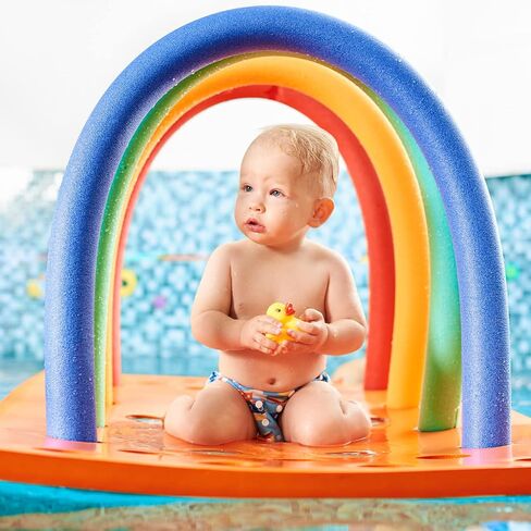 Sratte 30 Pcs Hollow Pool Noodles Bulk 39 inch Bright Foam Swim Noodles Large Pool Floats Toys for Adults and Kids Foam Water Noodles for Swimming Floating and Craft Projects in Kuwait