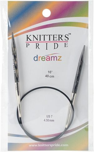Knitter's Pride 515009-Dreamz Fixed Circular Needles 16", Size 7/4.5mm in Saudi Arabia
