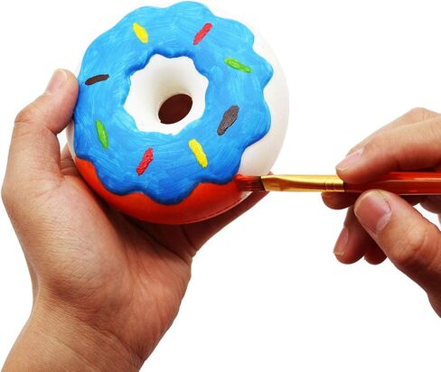 Korilave Squishies Toy Painting Kit for Girls DIY Art Crafts, Jumbo Slow Rising Blank Unicorn Squishy Party Supplies Stress Anxiety Relief Toy for Kids 4 5 6 7 8 Years Old(27Pcs) in Kuwait