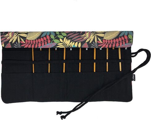 A AIFAMY 30 Pockets Artist Paint Brush Holder, Canvas Roll Up Case Bag & Storage Organizer Pouch Case- Store Pencils, Pens Tools in Kuwait