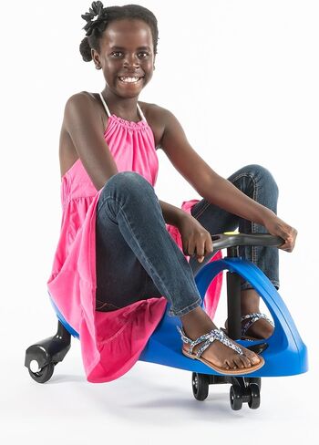 The Original PlasmaCar by PlaSmart – Blue – Ride On Toy, Ages 3 yrs and Up, No batteries, gears, or pedals, Twist, Turn, Wiggle for endless fun in Saudi Arabia