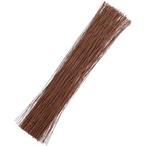 Prudiut 200 Pcs Floral Wire 26 Gauge Crafts Wire Florist Flower Wire Stems Green Floral Wire for Crafts Bouquet Stem Wreath Making Flower Arrangement Supplies (Green,14 Inch) in Kuwait