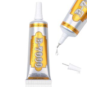 25g Fabric Glue, Adhesive for Leather, Instant Strong Adhesive for bonding Shoe,Tent,Clothing,Bag,Seat,Sofa,PU,Drape,Carpeting,Awning Repair,Upholstery,Boat Fabic,Auto Headliner,Iron-on Patches in Kuwait