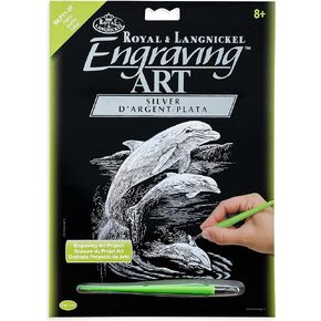 Royal and Langnickel Silver Engraving Art, Cockatoo