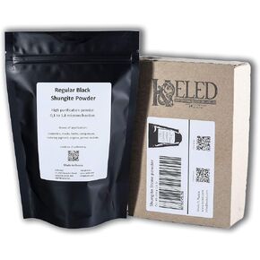 روكس كيلد مسحوق شونجيت - 230 غرام ½ باوند - لوازم الطلاء الحرفي اي ام اف ومستلزمات الاورجونيت المصنوعة يدويا - مصنوعة من احجار شونجيت الطبيعية النقية النوع II in Kuwait