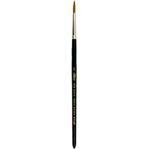 Silver Brush Limited 7500S4 Pure Kolinsky Round Brush for Watercolor and Oil, Size 4, Short Handle in Kuwait
