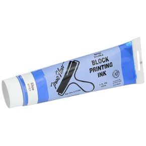 Sax True Flow Water Soluble Block Printing Ink - 5 Ounce Tube - Blue - 461957 in Kuwait