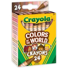 Crayola Colors of The World Skin Tone Crayons, 24 Count in Kuwait