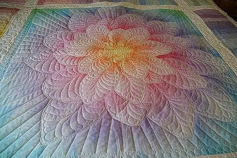 استنسل كامل الخط - لحاف هوفمان دريم لوحة كبيرة - حزمة من 2 استنسل، قالب خط مستمر لخياطة اللحف ذات الحركة الحرة، خياطة اللحف المنزلية، خياطة اللحف اليدوية، خياطة اللحف ذات الذراع الطويلة (33004) in Kuwait