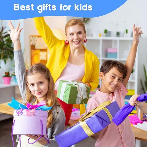 ThEast 10 Pieces Rainbow Pencils, 4 Color in 1 Rainbow Colored Pencils for Kids, Assorted Colors for Drawing, Coloring, Kids Party Favors, Pre-sharpened in Kuwait