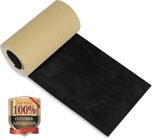 NPBAG Leather Repair Patch Kit 25 x 50 Inches, Self-Adhesive Leather Tape Upholstery Vinyl Sticker for Couches, Sofa, Furniture, Car Seats, Bags, Jackets (Crazy Horse) in Kuwait