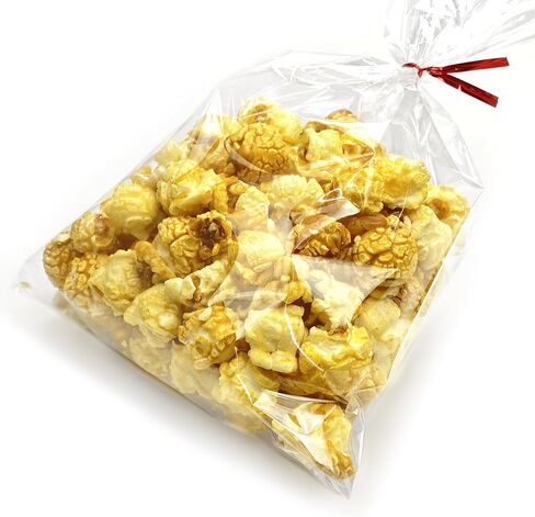 Morepack Cellophane Bags 6x10 Inches Clear Cellophane Treat Bags With Twist Ties,200 Pieces in Kuwait