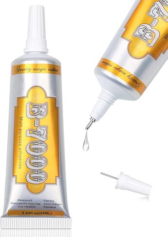 25g Fabric Glue, Adhesive for Leather, Instant Strong Adhesive for bonding Shoe,Tent,Clothing,Bag,Seat,Sofa,PU,Drape,Carpeting,Awning Repair,Upholstery,Boat Fabic,Auto Headliner,Iron-on Patches in Kuwait