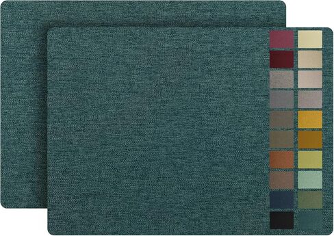 ILOFRI Linen Fabric Patches Self Adhesive 8x11 inch 2pcs, Fabric Couch Repair Tape Kits for Upholstery, Furniture, Car Seats, Office Chair, Sofa, Clothing, Jackets, Crafts - Beige Grey 1.0 in Kuwait