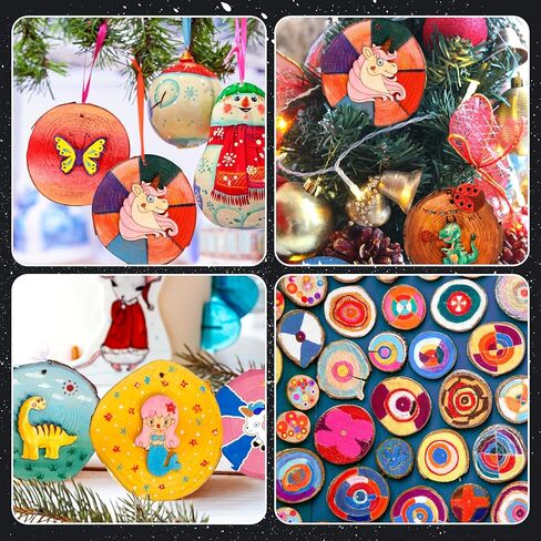 مجموعة طلاء الخشب للأطفال - تتوهج في الظلام - هدايا الفنون والحرف اليدوية للأولاد والبنات الذين تتراوح أعمارهم بين 4-8 و8-12 - مجموعات الأنشطة الحرفية - ألعاب فنية إبداعية لأعمار 4، 5، 6، 7، 8، 9، 10، 11 & أطفال بعمر 12 سنة in Kuwait