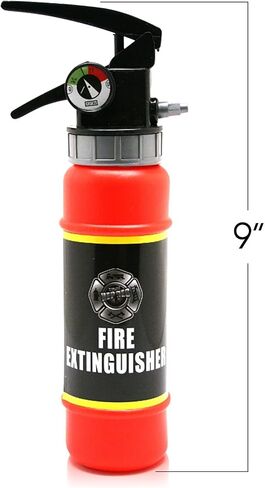 ArtCreativity Fire Extinguisher Squirt Toy for Kids (Set of 2) | 7" Water Gun with Realistic Design | Fun Outdoor Summer Toys for Boys and Girls | Great Fireman Toy for Children/Novelty Gag Gift Item in Kuwait