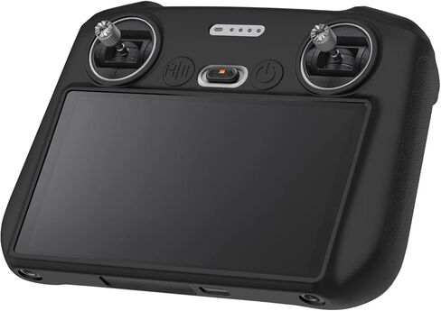غطاء حماية من السيليكون من Writiany DJI RC، حافظة واقية لوحدة التحكم DJI RC لملحقات DJI Mini 3 / Mini 3 Pro/DJI Mavic 3 الكلاسيكية (رمادي) in Kuwait
