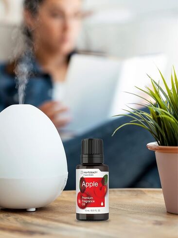 Apple Fragrance Oil | 0.51 fl oz (15ml) | Premium Grade | for Diffusers, Candle and Soap Making, DIY Projects & More | by Horbaach in Kuwait