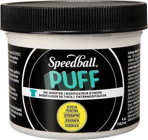Speedball Puff Ink Modifier, 4oz, Fabric Screen Printing Ink Additive for Raised Prints in Saudi Arabia