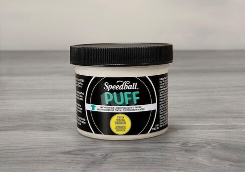 Speedball Puff Ink Modifier, 4oz, Fabric Screen Printing Ink Additive for Raised Prints in Saudi Arabia