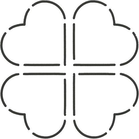 استنسل خياطة اللحف على شكل قلب in Saudi Arabia