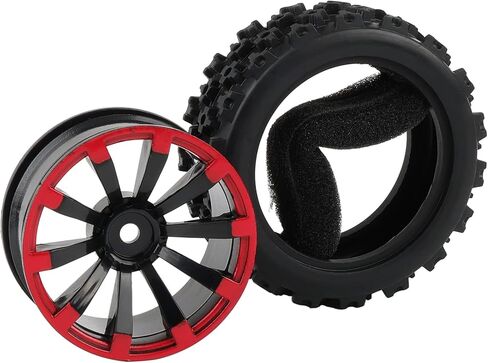 إطارات سيارة Rowiz 1/10 RC بعجلات سداسية 12 مم وإطارات لشاحنة 1/18 1/12 إلى 1/16 Buggy Slash WLtoys 144001 A959 124018 124019 Mini T 2.0 Latrax Teton HBX 18859 in Kuwait