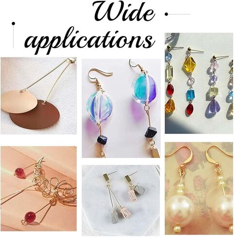 PH PandaHall 420 قطعة 8 أحجام دبابيس الرأس، 304 دبابيس رأس مسطحة من الفولاذ المقاوم للصدأ 15 18 20 22 30 35 40 50 مم دبابيس صناعة المجوهرات 23 دبوس خرز من أجل صناعة المجوهرات، ذهبي/فضي in Kuwait