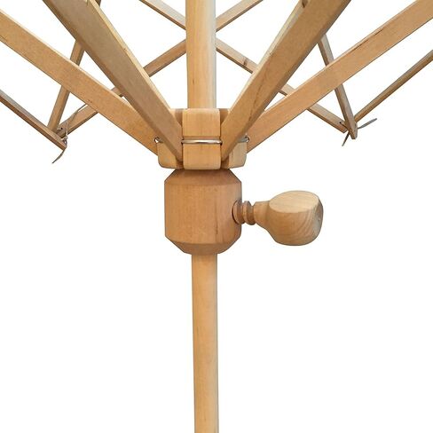 AnNafi® Premium Knitter Yarn Swift 24 بوصة (مقاس واحد يناسب الجميع) مظلة خشبية من خيوط الغزل الكروية in Saudi Arabia