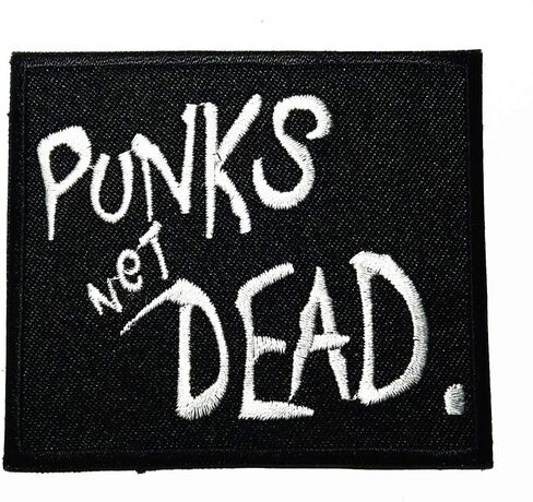 Music P Pop Punk Punk Rock Band Music Style Logo Patch Embroidered Sew Iron On Patches Badge Bags Hat Jeans Shoes T-Shirt Applique in Kuwait