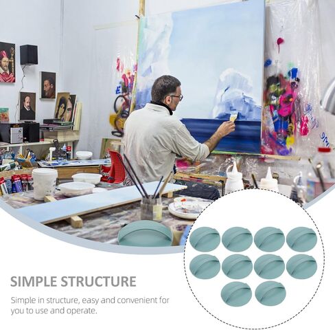 مكعبات مشمع VICASKY لصناعة الطباعة 10 قطع من مكعبات المشمع البلاستيكية المنحوتة للطباعة ولوحة الحبر وختم أدوات الحرف الفنية لمستلزمات الرسم والرسم in Kuwait