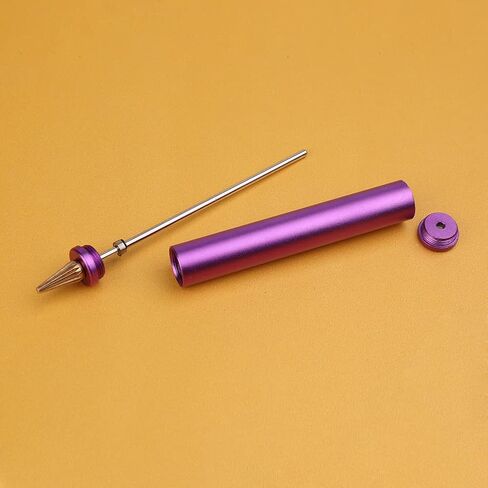 قلم صبغ ذو حافة جلدية مريحة من BUTUZE، أداة توزيع دوارة ذات حافة ملونة، أداة طباعة حافة جلدية أساسية للحرف الجلدية DIY، أعمال جلدية، صناعة الجلود in Kuwait