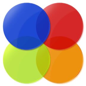 ورقة فارغة من الأكريليك الشفاف الملون، قرص بلاستيكي أكريليك مستدير لوضع علامات المعالم، اللوحة، مشروع لافتة مكتب DIY، خلفية الساعة، تزيين الحائط، 12 بوصة/300 مم، سمك 3 مم in Kuwait